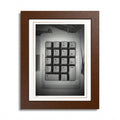 Acqua Carta Original 'Calc' Framed Art, Tropical Decor for Beach Lovers, Home Art