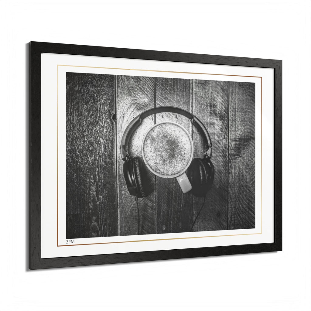 Acqua Carta Original '2pm' Framed Art, Tropical Decor for Beach Lovers, Home Art