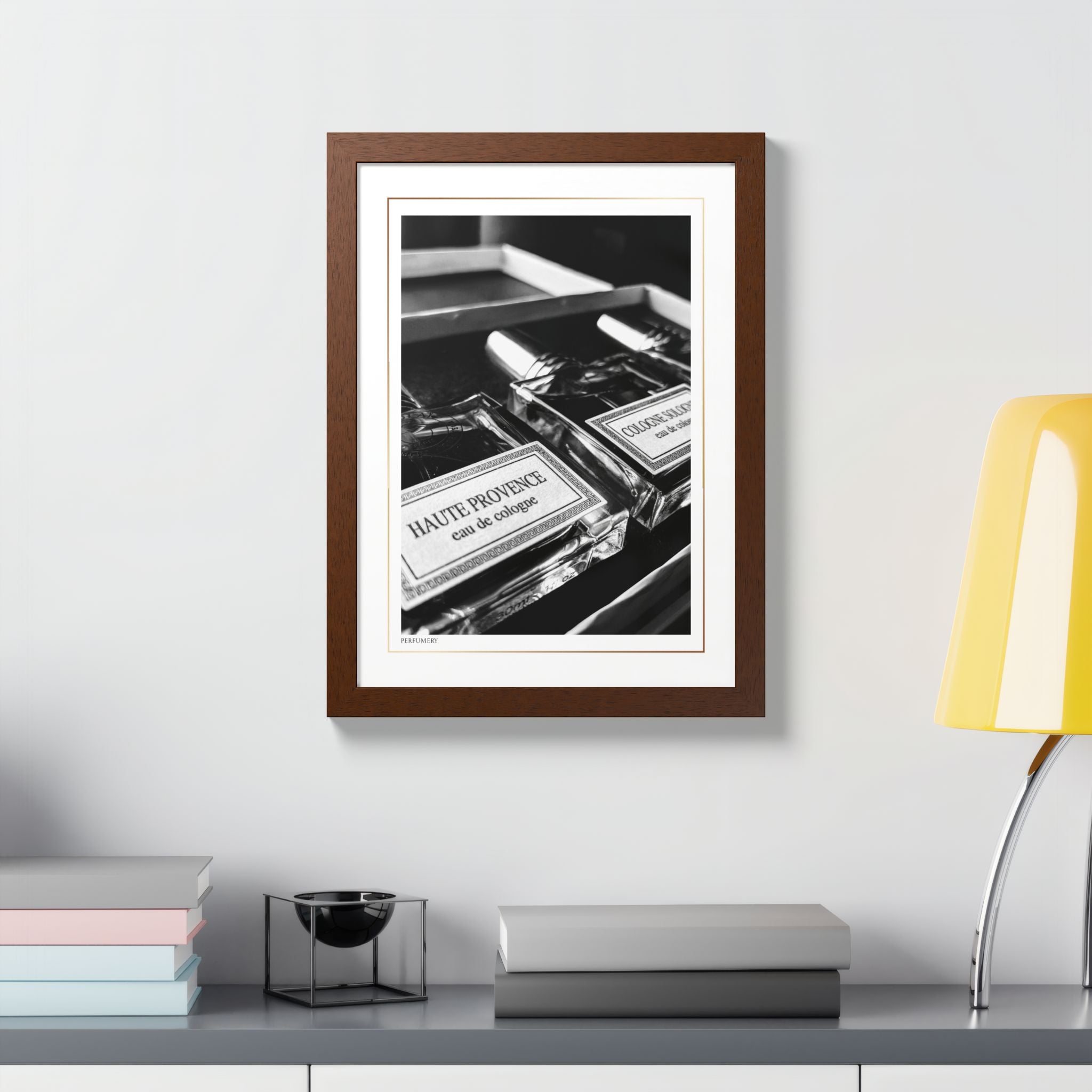 Acqua Carta Original 'Perfumery' Framed Art, Tropical Decor for Beach Lovers, Home Art