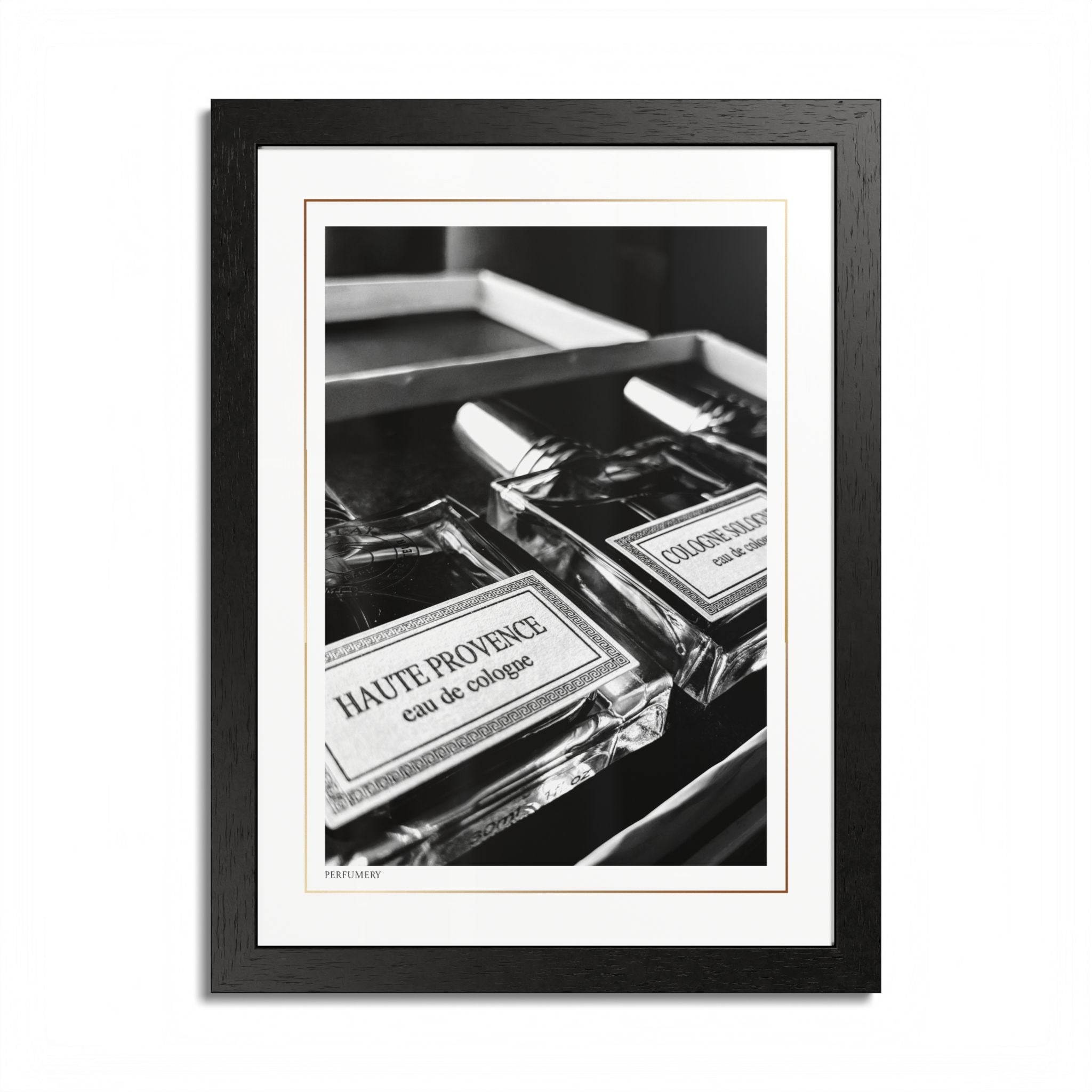 Acqua Carta Original 'Perfumery' Framed Art, Tropical Decor for Beach Lovers, Home Art