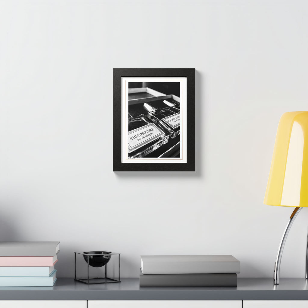 Acqua Carta Original 'Perfumery' Framed Art, Tropical Decor for Beach Lovers, Home Art