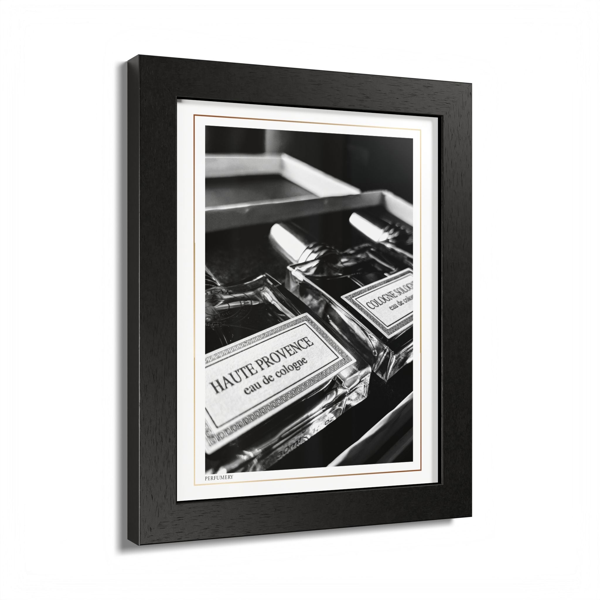 Acqua Carta Original 'Perfumery' Framed Art, Tropical Decor for Beach Lovers, Home Art