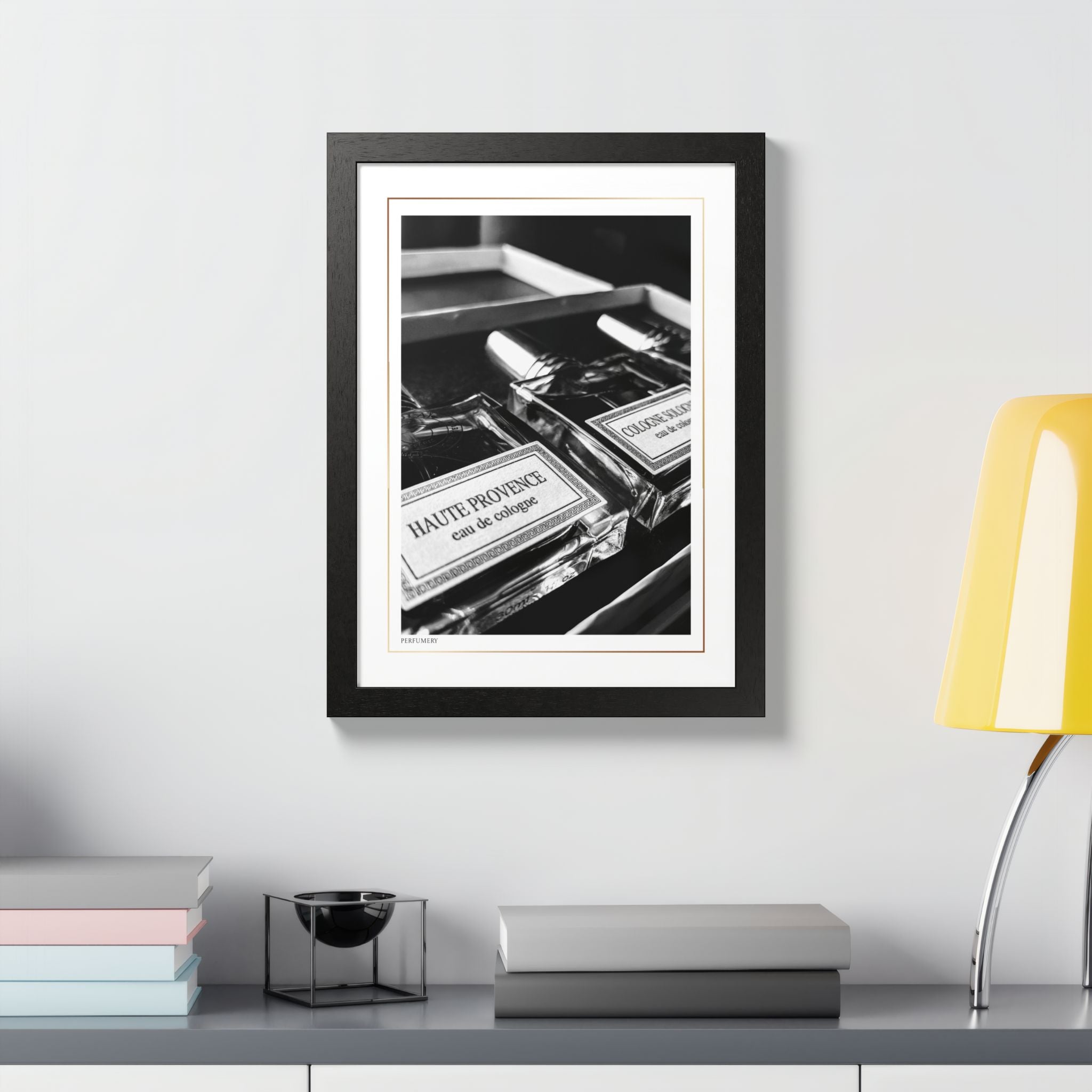 Acqua Carta Original 'Perfumery' Framed Art, Tropical Decor for Beach Lovers, Home Art