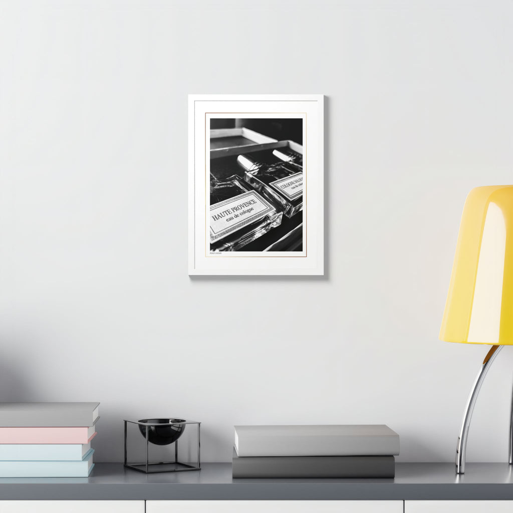 Acqua Carta Original 'Perfumery' Framed Art, Tropical Decor for Beach Lovers, Home Art