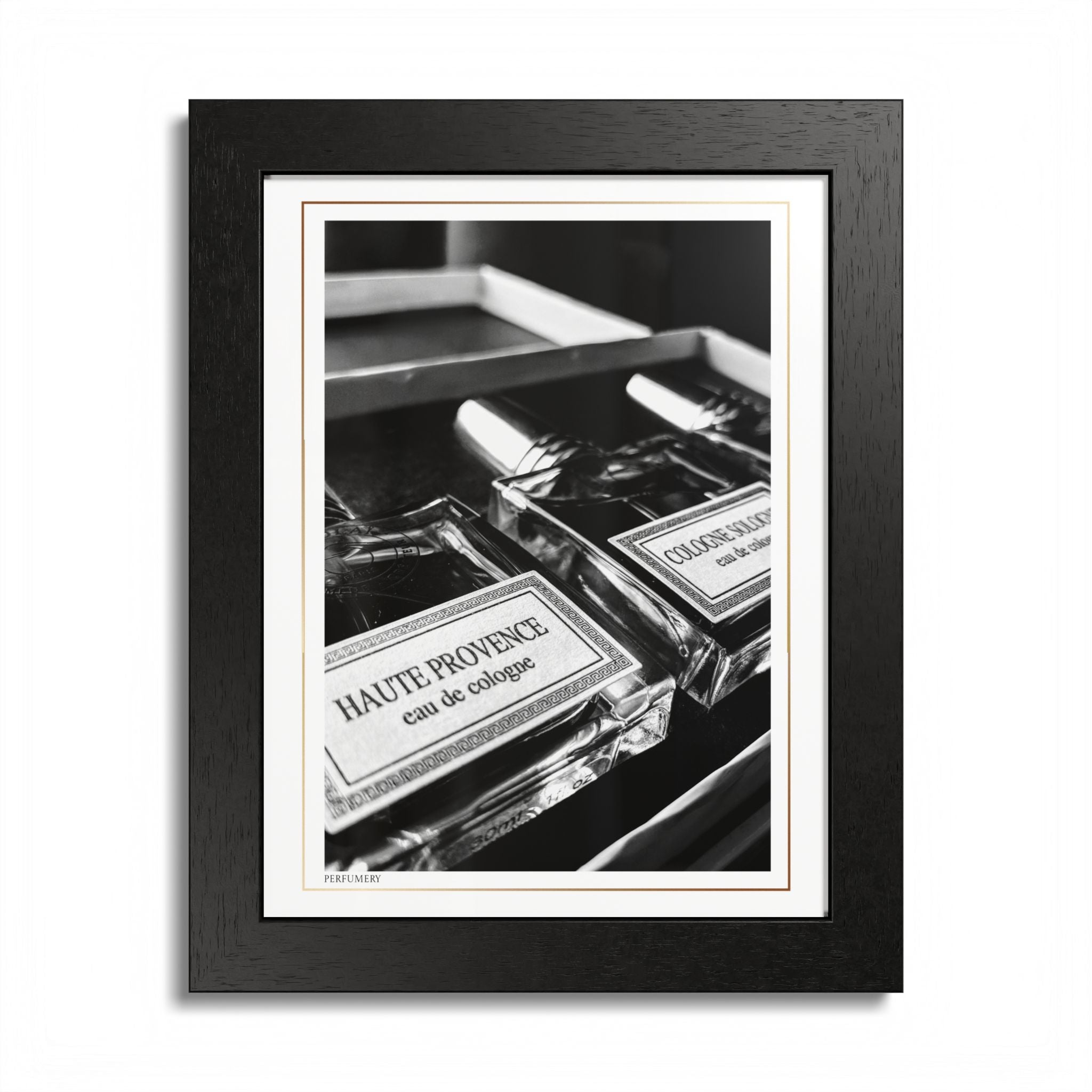 Acqua Carta Original 'Perfumery' Framed Art, Tropical Decor for Beach Lovers, Home Art