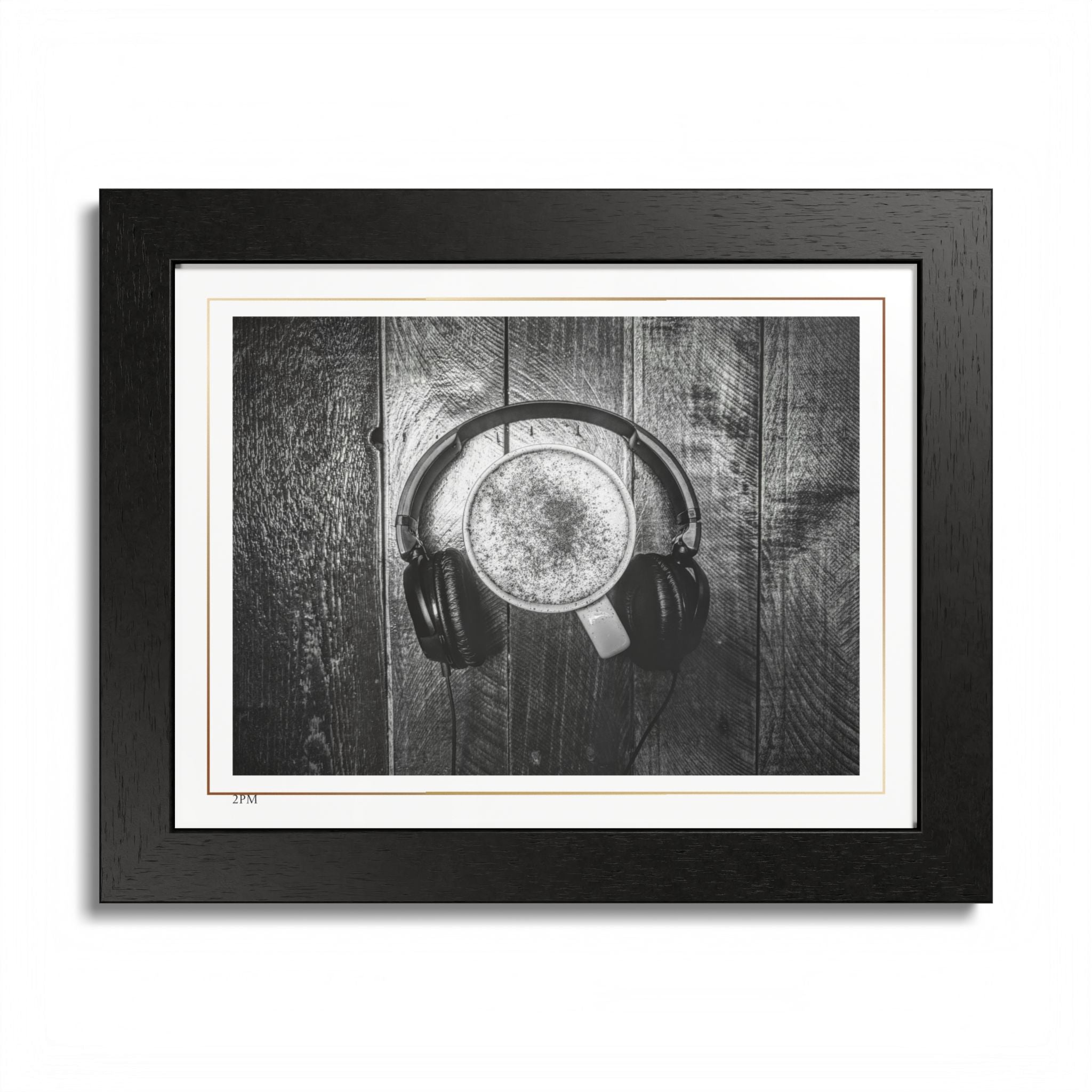 Acqua Carta Original '2pm' Framed Art, Tropical Decor for Beach Lovers, Home Art