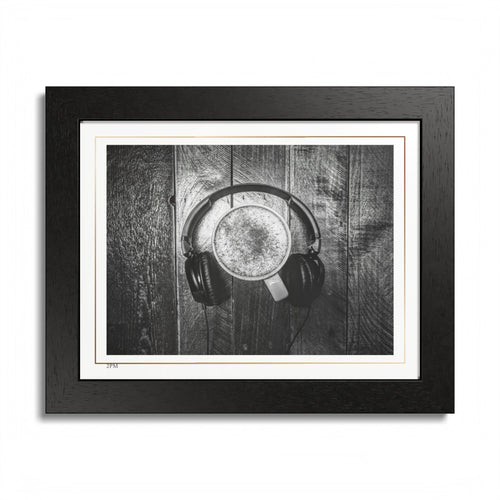 Acqua Carta Original '2pm' Framed Art, Tropical Decor for Beach Lovers, Home Art