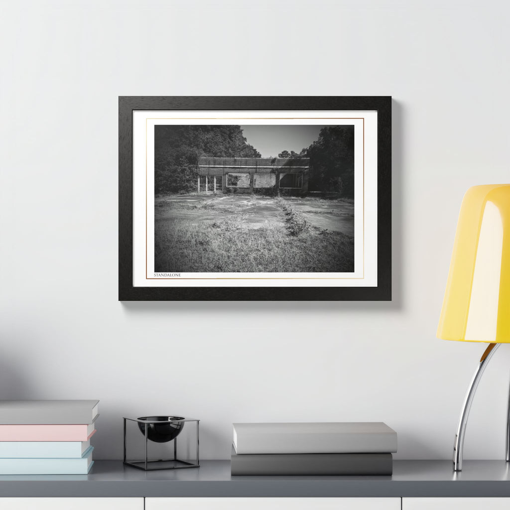 Acqua Carta Original 'Standalone' Framed Art, 'Bando' Art, Home Art