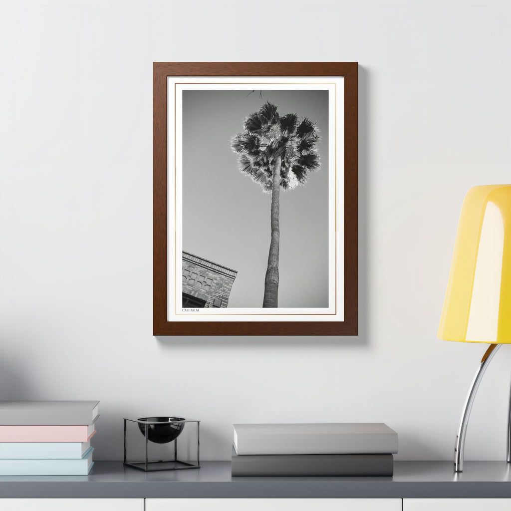 Acqua Carta Original 'Cali Palm' Framed Art, Tropical Decor for Beach Lovers, Home Art