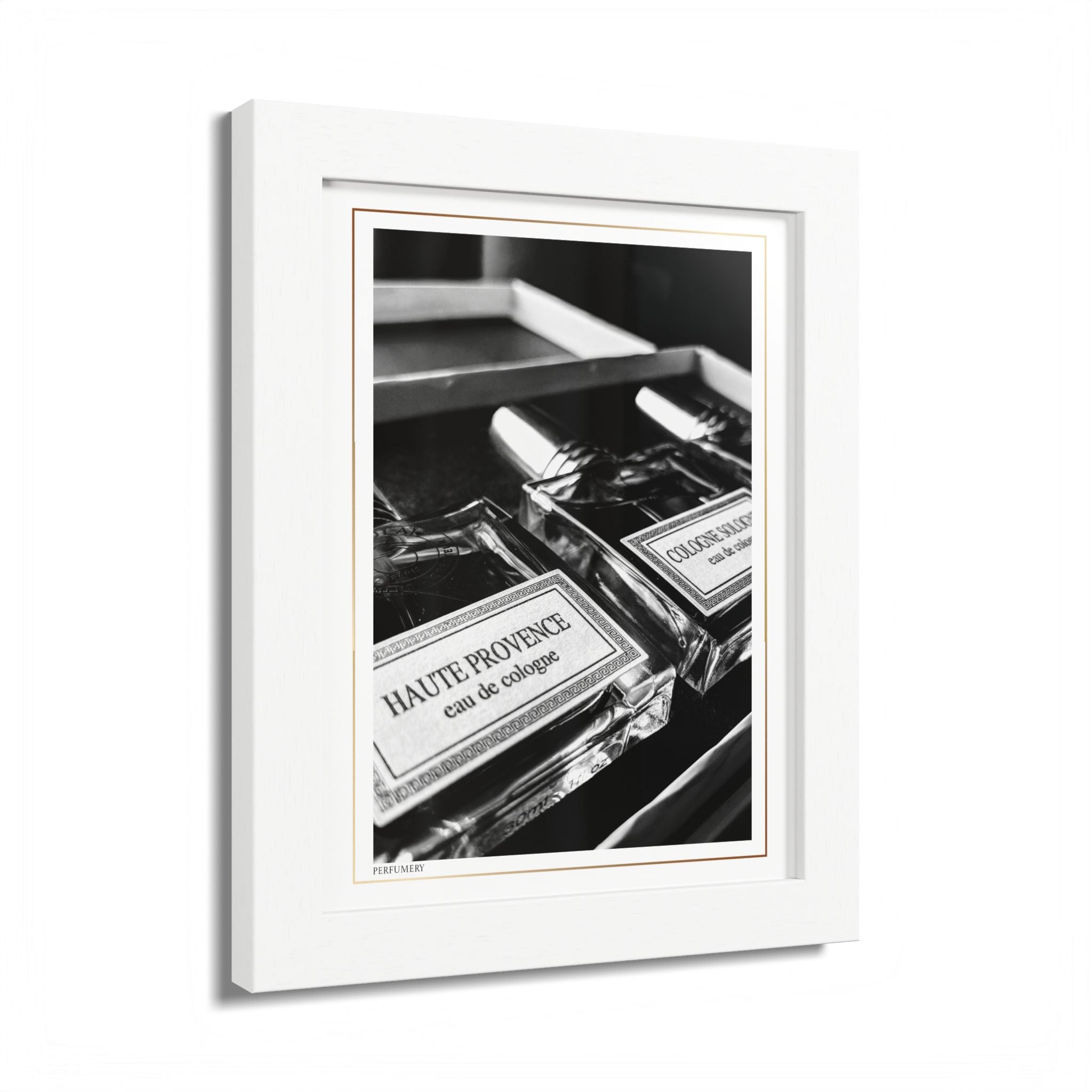 Acqua Carta Original 'Perfumery' Framed Art, Tropical Decor for Beach Lovers, Home Art
