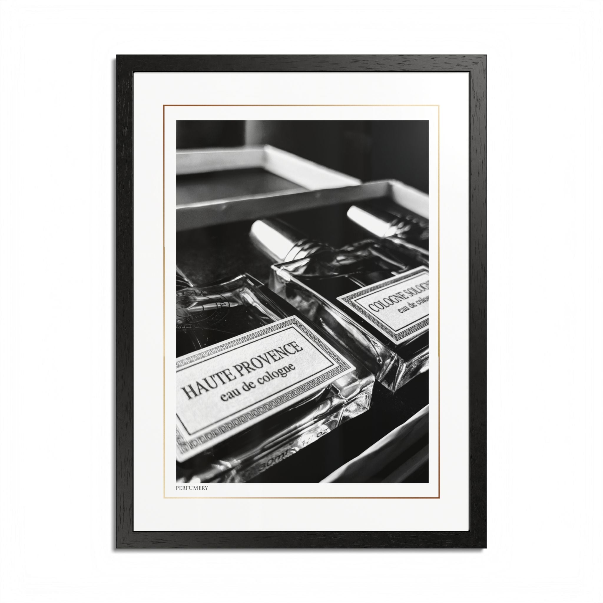 Acqua Carta Original 'Perfumery' Framed Art, Tropical Decor for Beach Lovers, Home Art