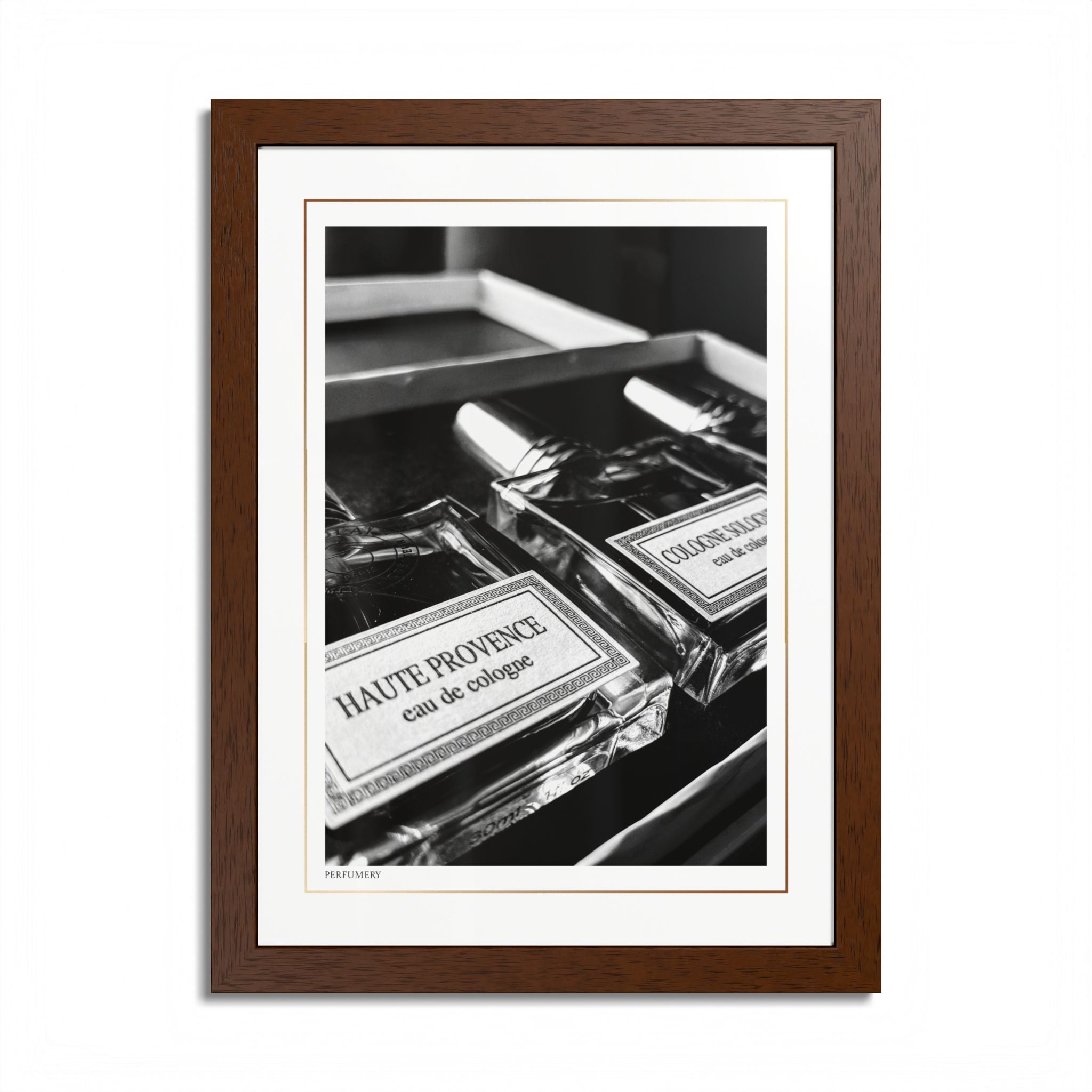 Acqua Carta Original 'Perfumery' Framed Art, Tropical Decor for Beach Lovers, Home Art