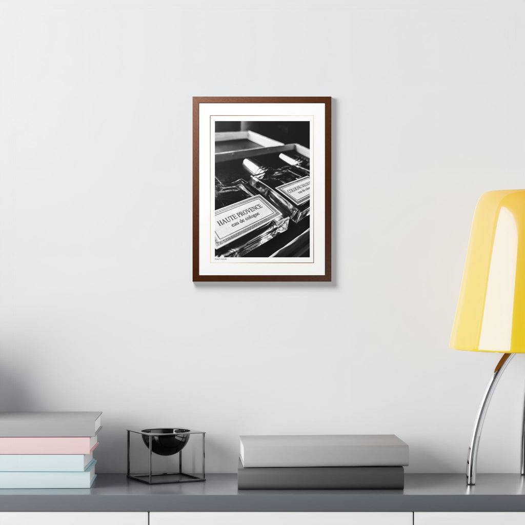 Acqua Carta Original 'Perfumery' Framed Art, Tropical Decor for Beach Lovers, Home Art