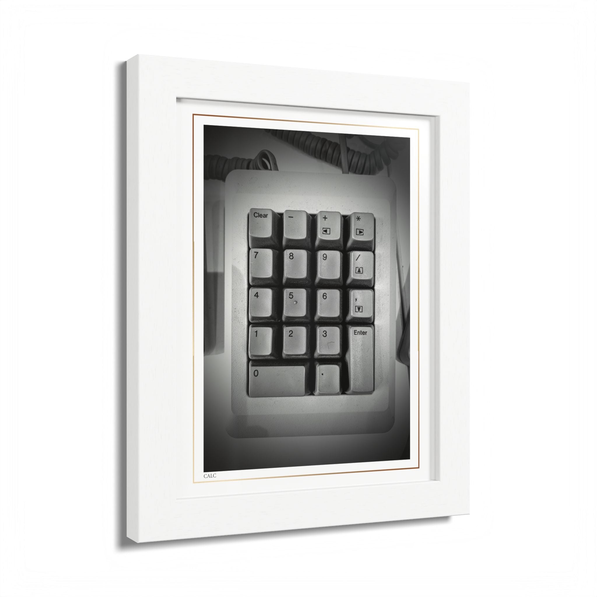 Acqua Carta Original 'Calc' Framed Art, Tropical Decor for Beach Lovers, Home Art