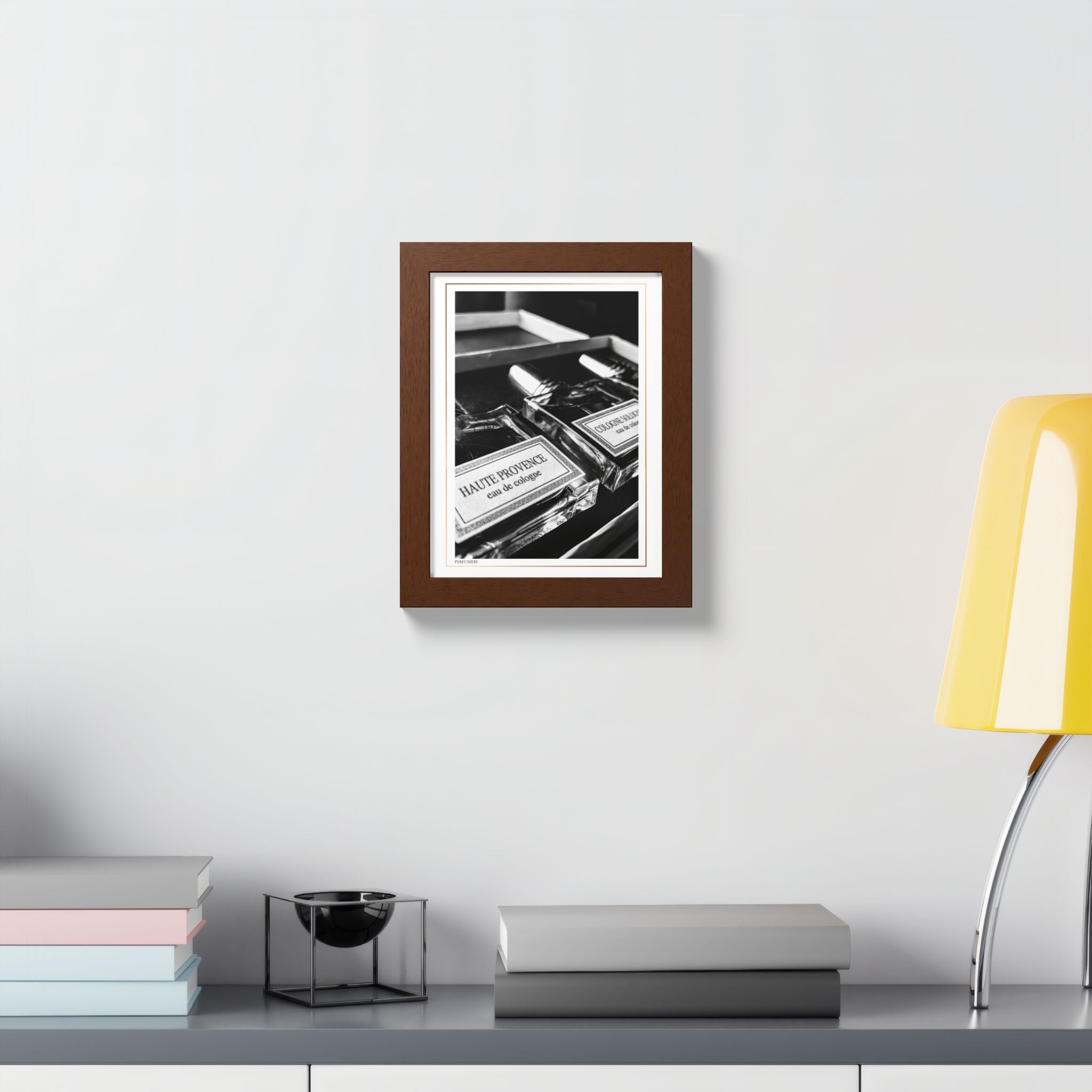Acqua Carta Original 'Perfumery' Framed Art, Tropical Decor for Beach Lovers, Home Art