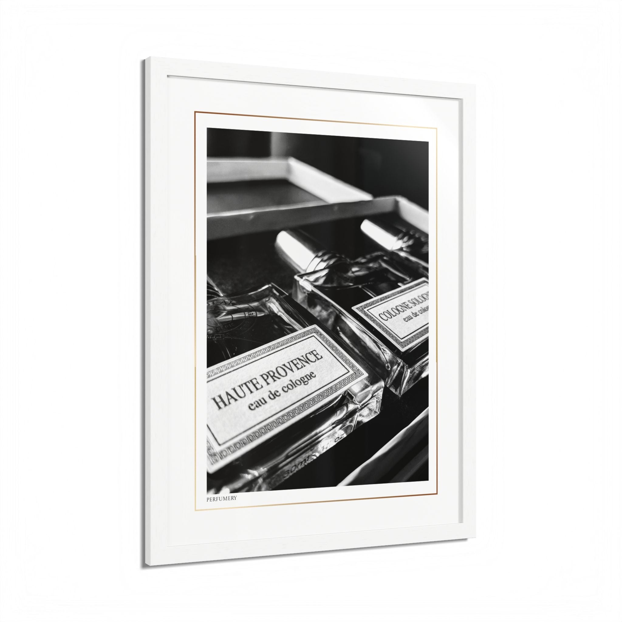 Acqua Carta Original 'Perfumery' Framed Art, Tropical Decor for Beach Lovers, Home Art