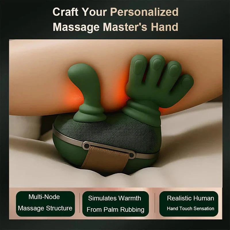Bionic Neck Shoulder Massager N7 Kneading Pillow for Full Body Relief