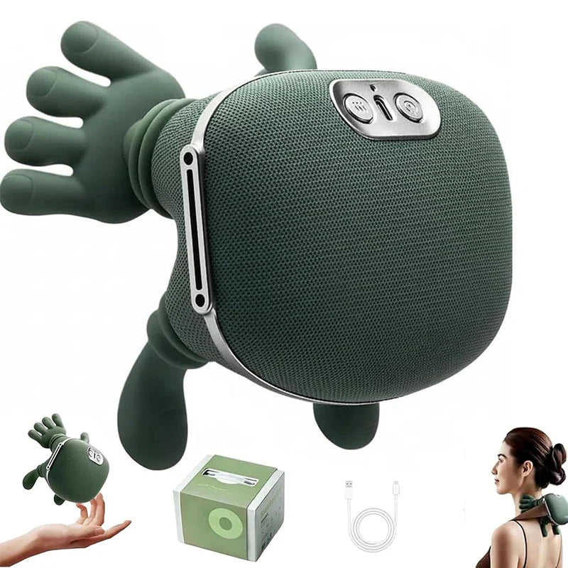 Bionic Neck Shoulder Massager N7 Kneading Pillow for Full Body Relief